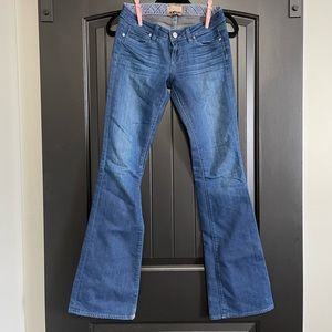 PAIGE womens flare jeans SZ 26